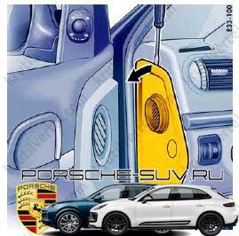 Замена предохранителей Porsche Cayenne/Cayenne S/Cayenne Turbo S с 2002 г.в